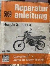 HONDA XL 500 R ab 1982 Motor Getriebe Bremsen Elektrik,Reparaturanleitung B5059 