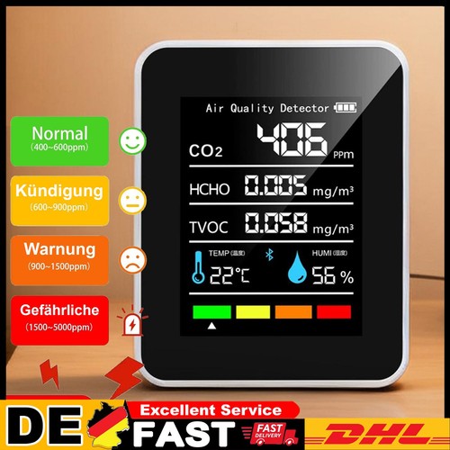 Co2 messgerät in - messgerät,, 5