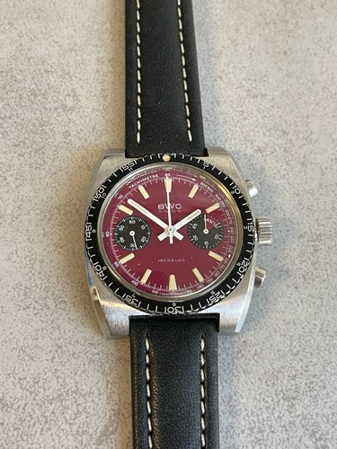 Bwc chronograph landeron cal - bwc, chronograph,