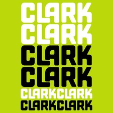 Clark aufkleber sticker - clark,