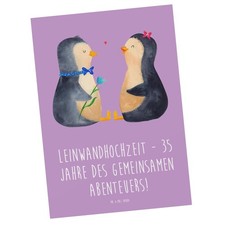 Postkarte 35. Hochzeitstag