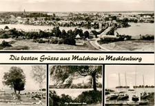 Malchow Panorama Freibad Am Malchower See Fleesensee Bootsliegeplatz