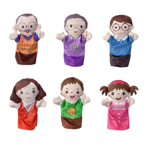 Familie handpuppen fingerpuppe - familie,