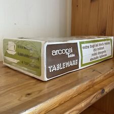 Vintage Arcopal Geschirr Tee