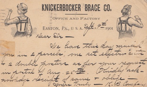 Usa 1901 knickerbocker - usa, 1901:
