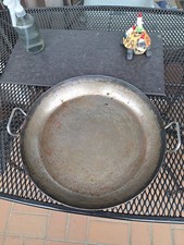 Paella Pfanne 40 cm robuster Stahl 7cm hoch