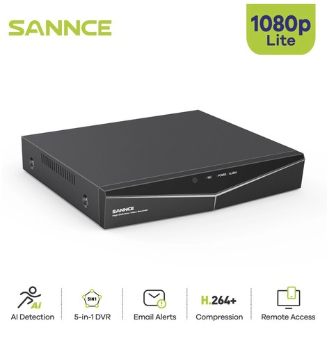 1tb sannce 16ch 1080p lite - sannce,