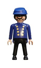 Playmobil Figur Zug Bahnhof