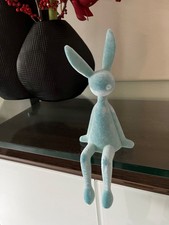 Kantenhocker Hase türkis blau