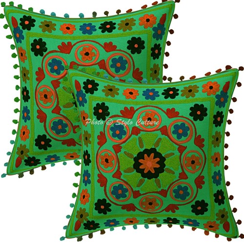 Boho hippie yoga kissenhülle - hippie,