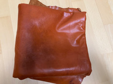Leder Lederreste Lederstücke Orange 200x96 1,2Kg Basteln Nappa