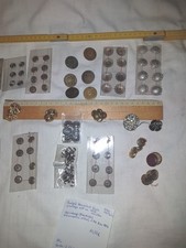 Knöpfe Metall  Konvolut Varia