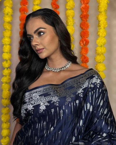 Saree mit bluse party - saree,