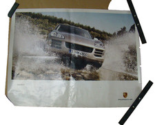 Original Porsche Cayenne S Plakat Druck Print Riesen Poster 101cm x 76cm