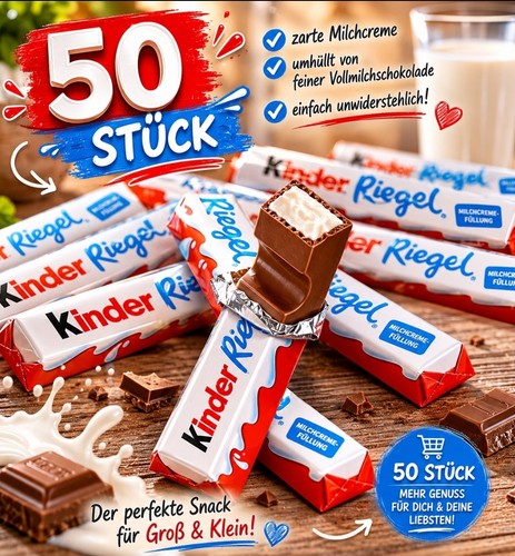 Ferrero kinder riegel - 50,