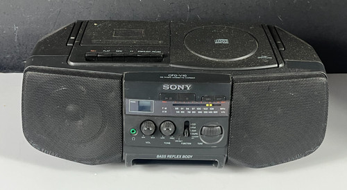 Sony cfd v10 stereo radio - cd,