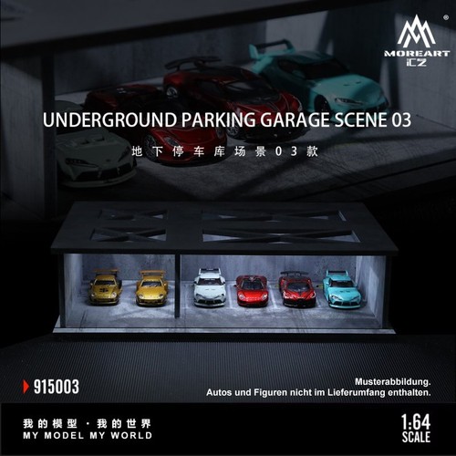 Diorama undergroud parking - diorama,