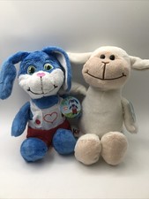 Hase Harry blau+ Lamm Lola