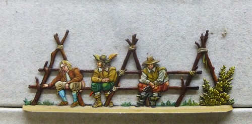 Zinnfigur droste soldaten - 1,