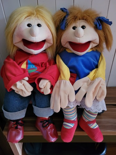 Living puppets handpuppen set - puppets,