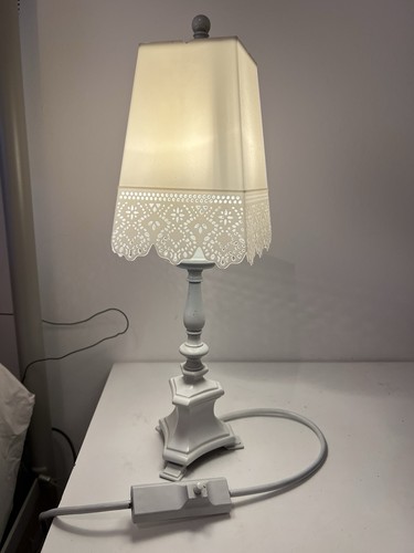 Nachttischlampe 2er set weiß - nachttischlampe,