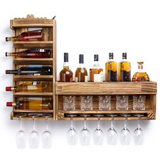 Weinregal holz wand - weinregal,