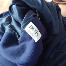 Mantel Jacke  Wollmantel blau