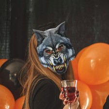 Wolfskopf-Cosplay-Maske