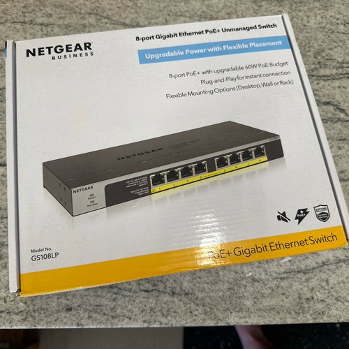 Netgear port gigabit - 8-port,