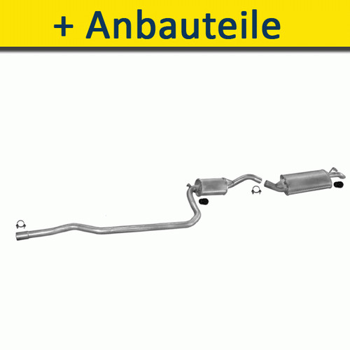 Auspuff auspuffanlage für - auspuffanlage,