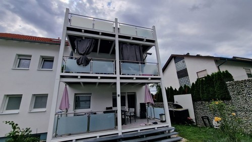 Edelstahl vsg glas - edelstahl,