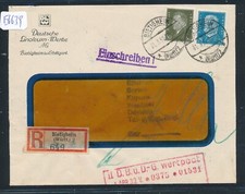 E6639) Reco-Brief Dt.Linoleum-Werke 1932, RZ Bietigheim (Württ.) 2
