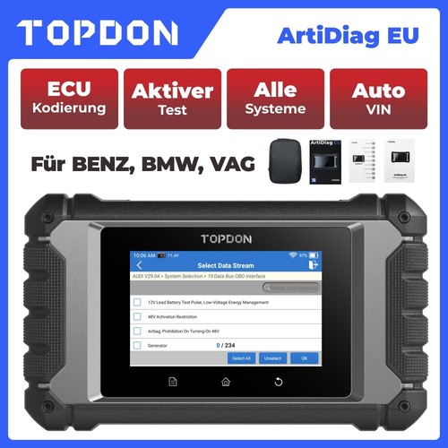 Topdon artidiag kfz - topdon, obd2