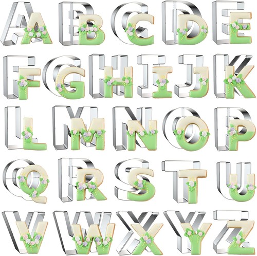 Alphabet-Buchstaben-Ausstechfo