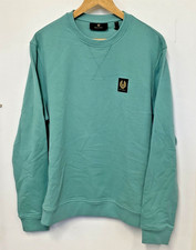 Belstaff sweatshirt oil blue - sweatshirt,