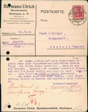 Ansichtskarte esslingen - ansichtskarte,