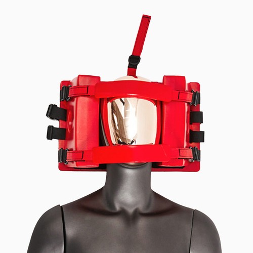 Spine board head immobilizer - spine,
