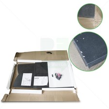 Tischplatte für Esstisch rund ausziehbar schwarzstahl