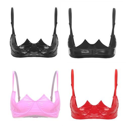 Damen lackleder bra - damen,