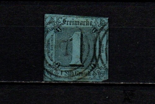 Briefmarke thurn taxis - u., 1852