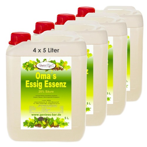 Essigessenz säure - essigessenz, 25%