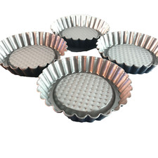 Quiche Backform 10 cm Törtchen Förmchen 4er Set