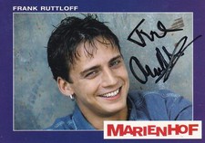 Das Erste *Marienhof* Autogrammkarte #1a von FRANK RUTTLOFF