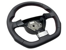 Tuning Sport Lenkrad Leder Lederlenkrad Vw POLO 9N 9N3 Daumen ABGEFLACHT