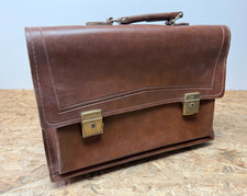 Vintage Leder Aktentasche