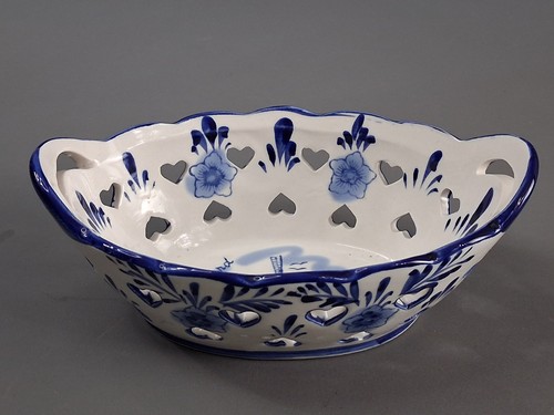 Durchbruchschale delft blue - durchbruchschale,
