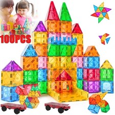100Pcs Magnetische Bausteine
