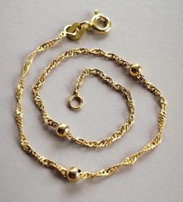 Gold Armband Singapurkette