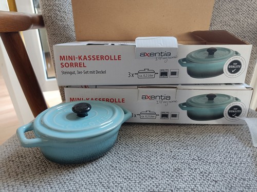 3er mini ofen kasserolle - 2,