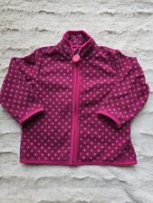 TCM Flecce Jacke Gr. 74/80 Pink, Rosa Gepunktet Mädchen 